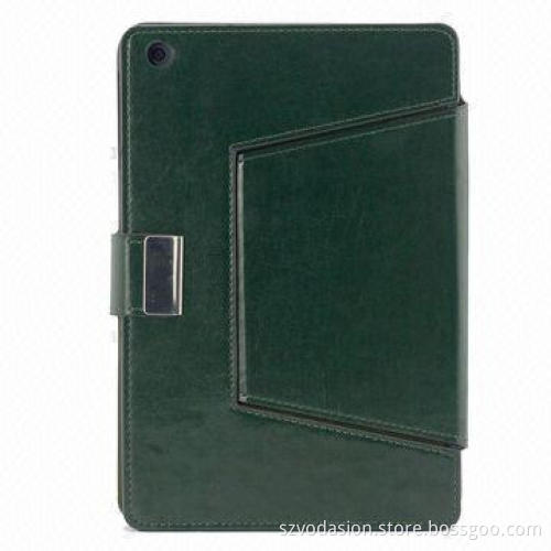 Leather Case for iPad Mini Retina, with Stand and Card Holder, High-quality PU Material